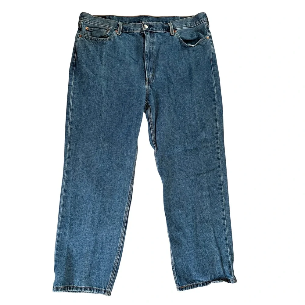 Levi's 550 Relaxed Non-Stretch Jeans Medium Stone Wash Style 00550-4891‎ - 42x30